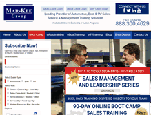 Tablet Screenshot of markeegroup.com